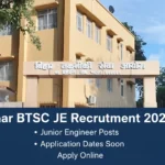 Bihar BTSC JE Recruitment 2025