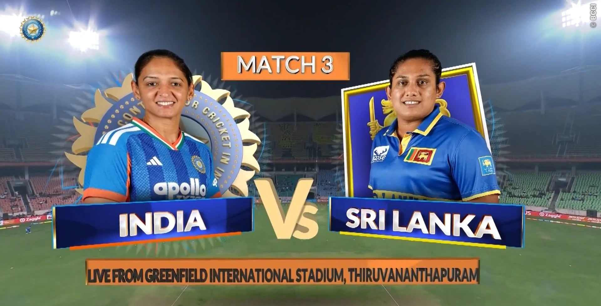 IND W vs SL W 3rd t20