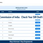 SIR Draft Roll 2026