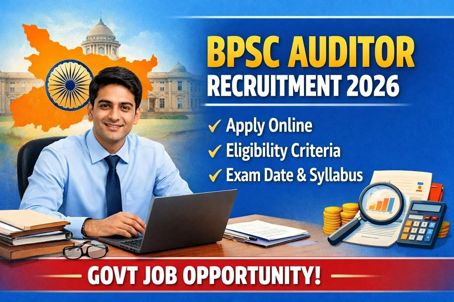 BPSC Auditor Recruitment 2026