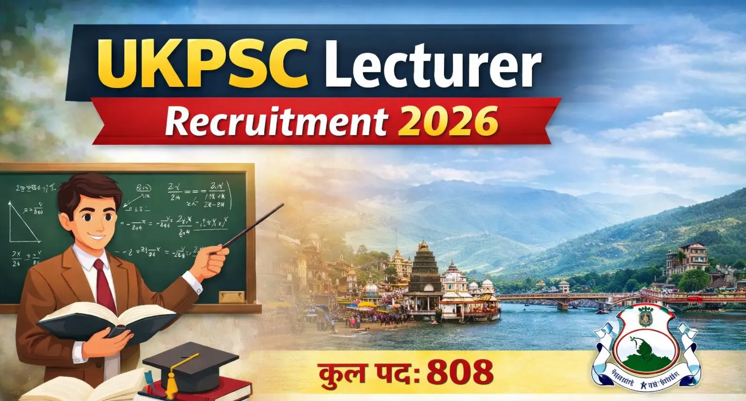 UKPSC Lecturer Recruitment 2026