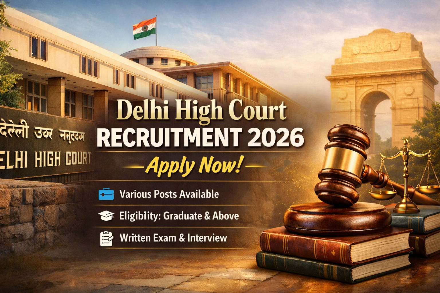 Delhi High Court Recruitment 2026