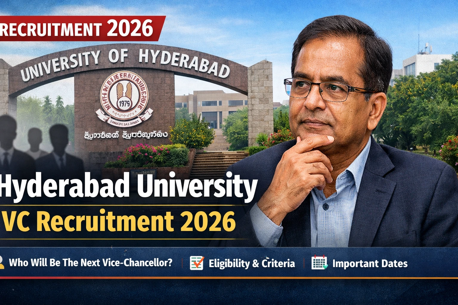 Hyderabad University VC Recruitment 2026