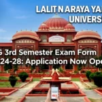LNMU UG 3rd Semester Exam 2024-28