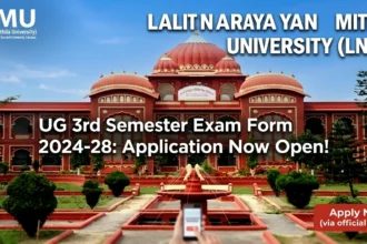 LNMU UG 3rd Semester Exam 2024-28